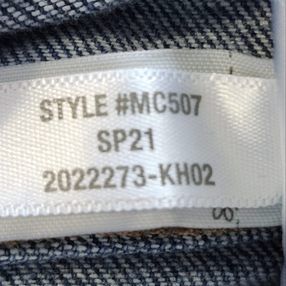 Madewell‎ Curvy High Rise Skinny Crop Jeans Women’s 27 Blue Stretch Denim MC507 - Picture 13 of 15